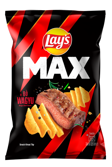 Lays Max Wagyu Beef Party Pack